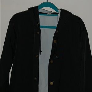 Button up windbreaker